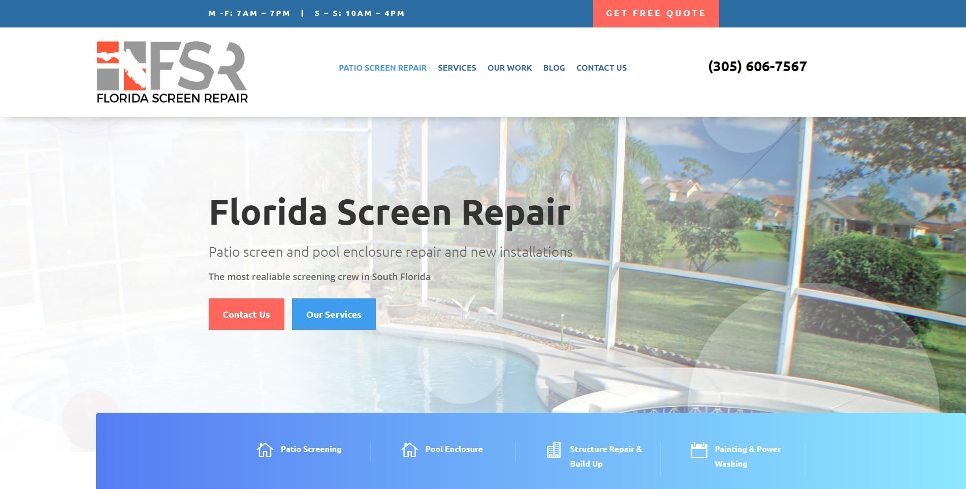 Marketing Ingenious Project Florida Screen Repair 1