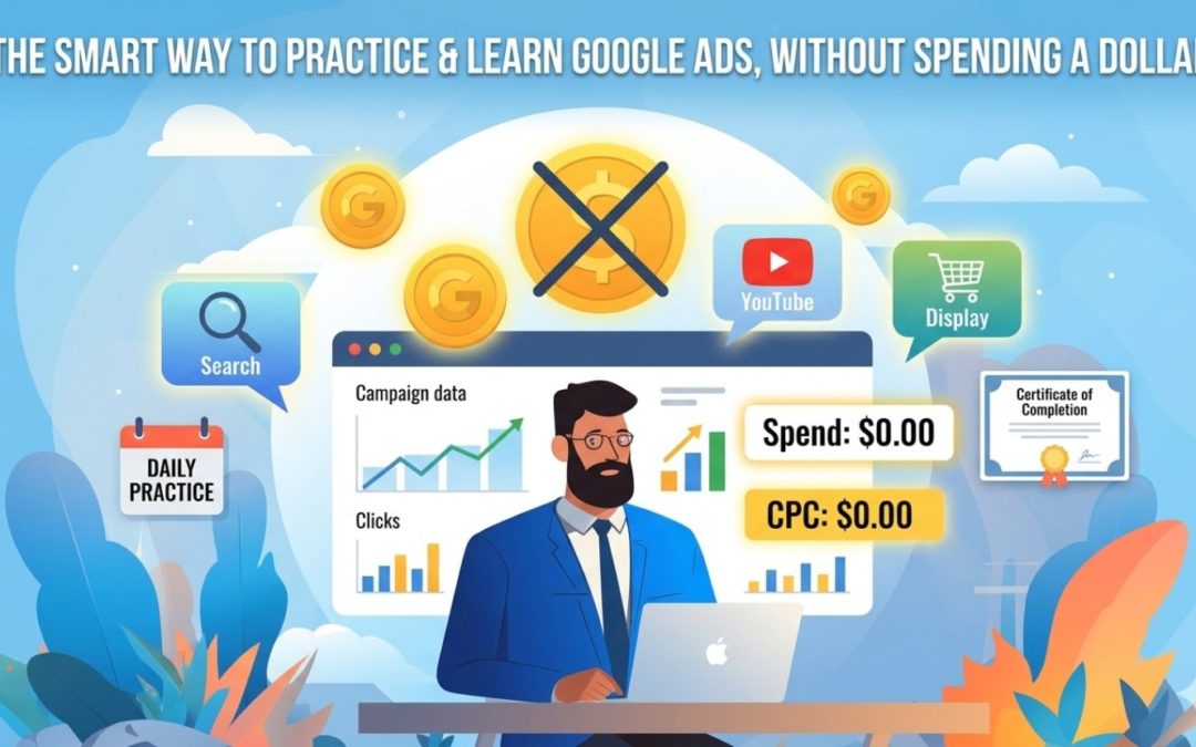 The Smart Way to Practice & Learn Google Ads, Without Spending a Dollar